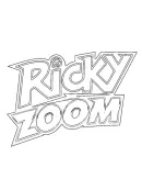 Ricky Zoom kleurplaat 4